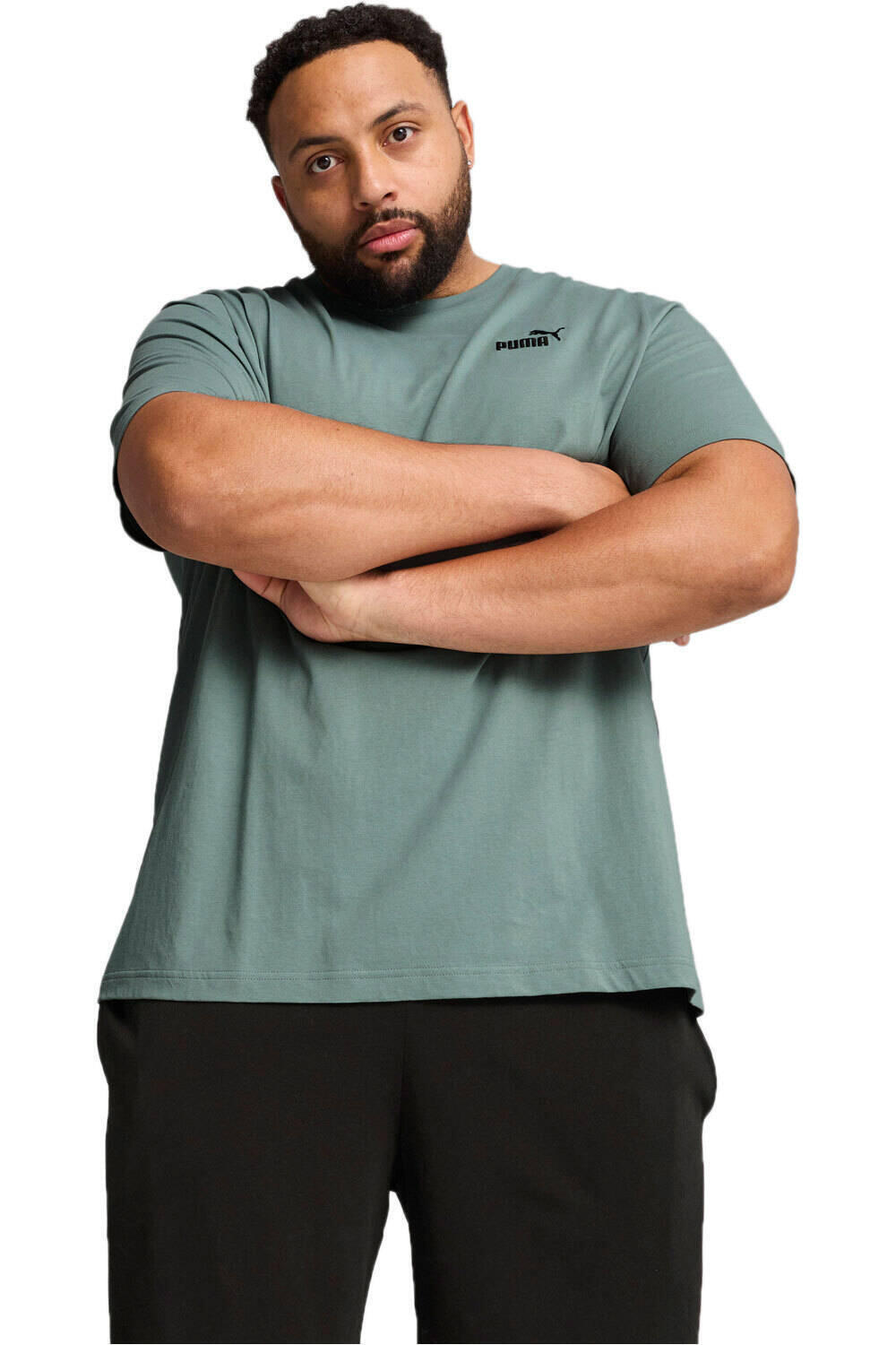 Puma camiseta manga corta hombre _M_ESS Small No. 1 Logo vista frontal