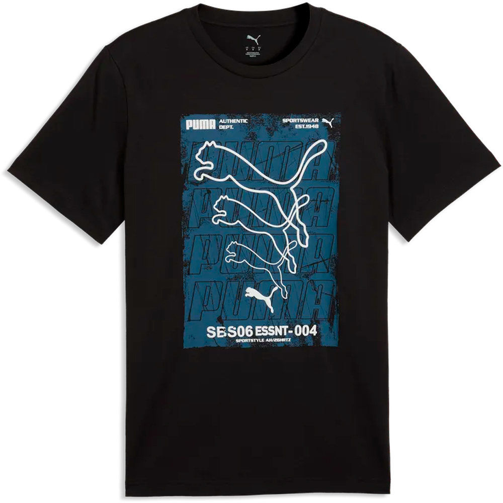 Puma camiseta manga corta hombre _M_GRAPHICS Box Tee vista frontal