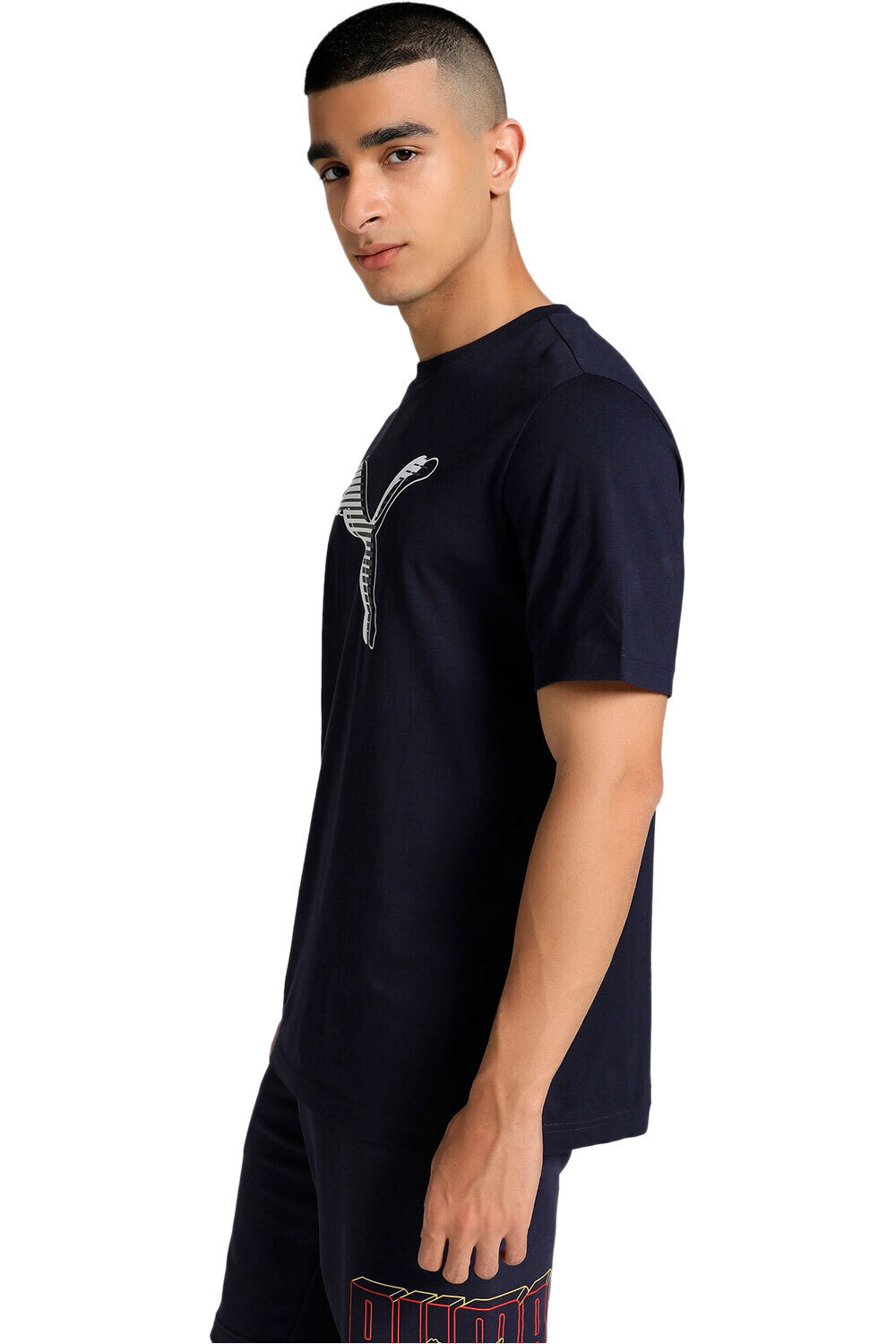 Puma camiseta manga corta hombre _M_GRAPHICS Cat Logo Te vista detalle