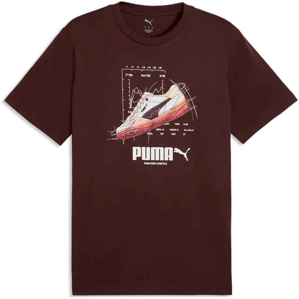 Puma camiseta manga corta hombre _M_GRAPHICS Sneaker Tee vista frontal