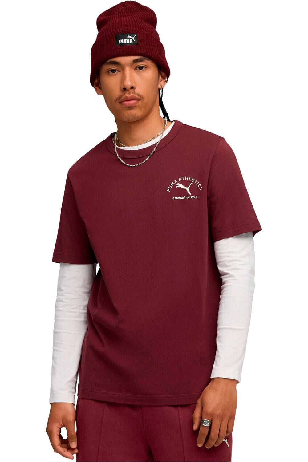 Puma camiseta manga corta hombre PUMA CLASS Graphic T vista frontal