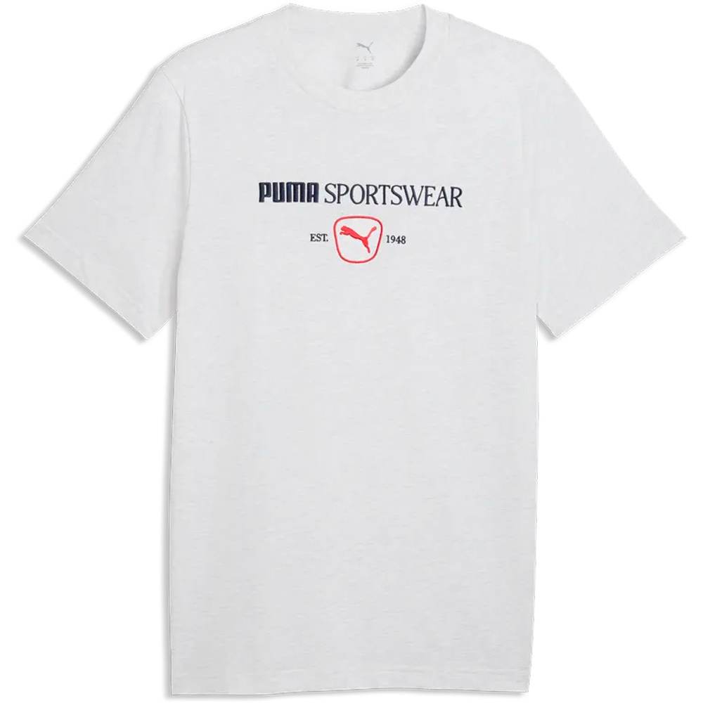Puma camiseta manga corta hombre PUMA CLASS Graphic T vista frontal