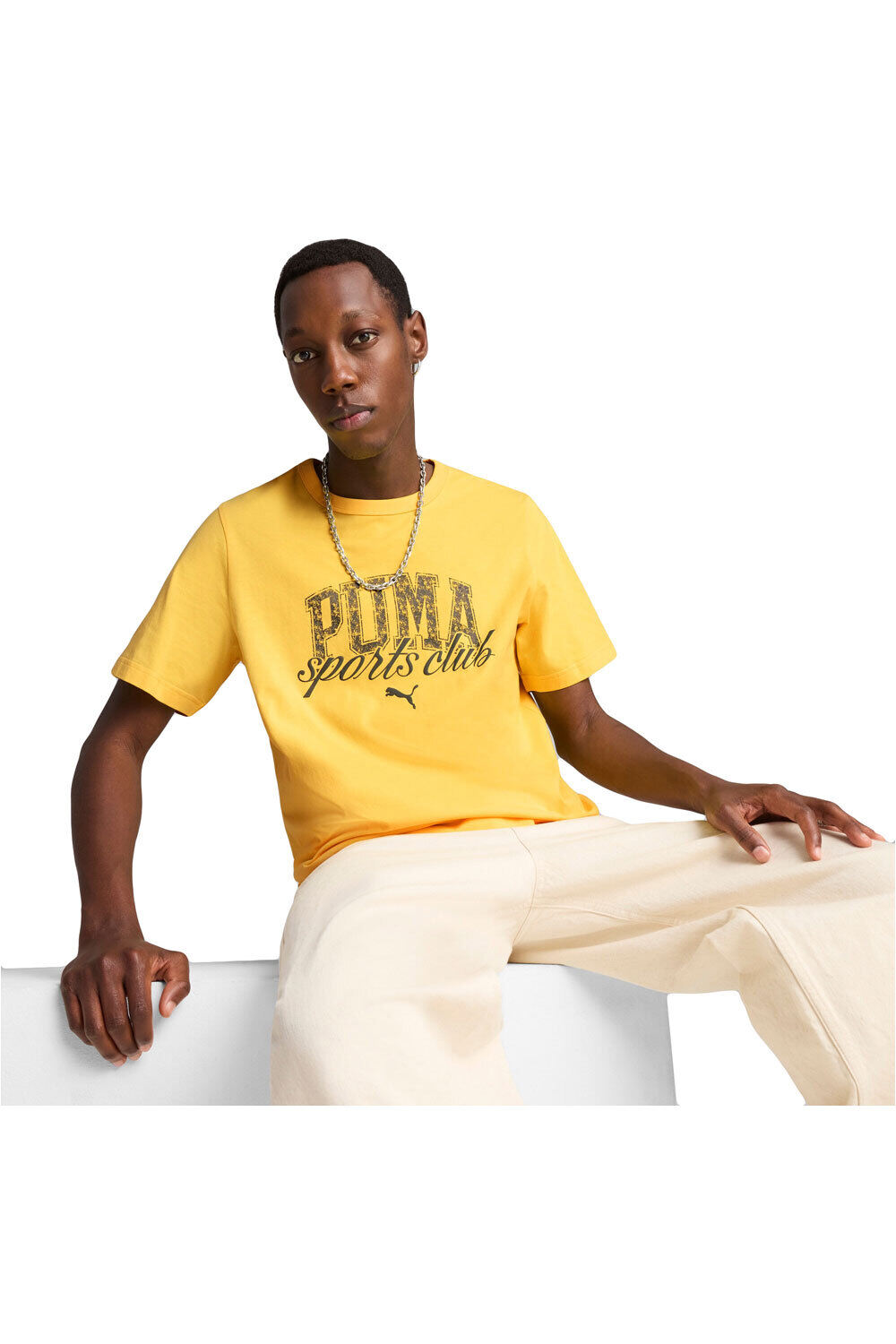 Puma camiseta manga corta hombre PUMA CLASS Graphic Tee vista frontal