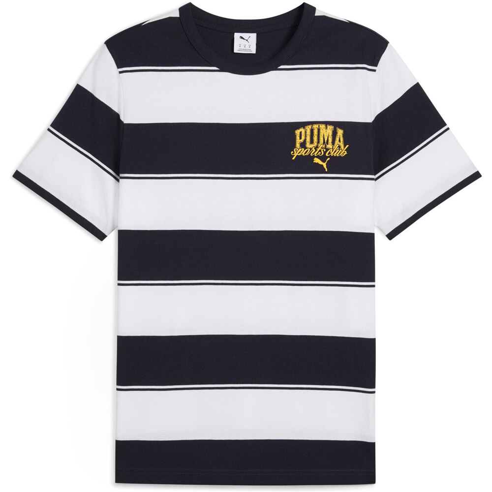 Puma camiseta manga corta hombre PUMA CLASS Striped Tee vista detalle