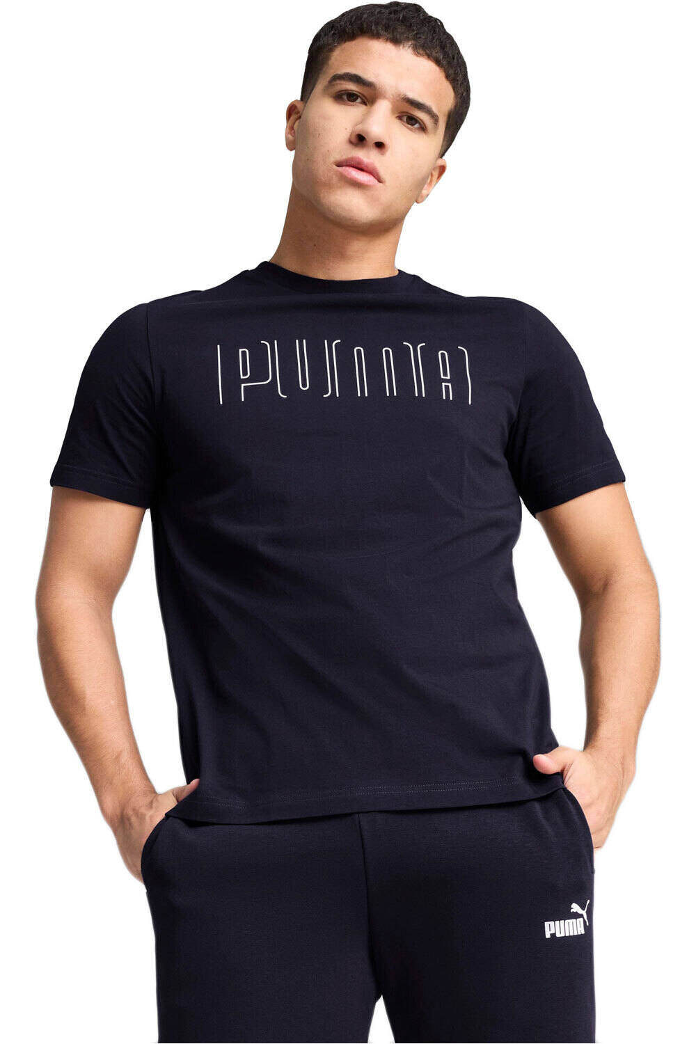 Puma camiseta manga corta hombre PUMA SPORT Graphic Tee vista frontal