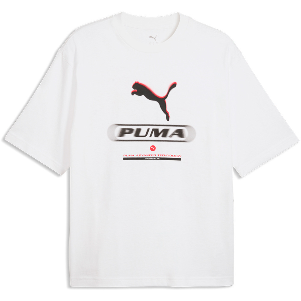 Puma camiseta manga corta hombre PUMA SPORT Street Bo vista detalle