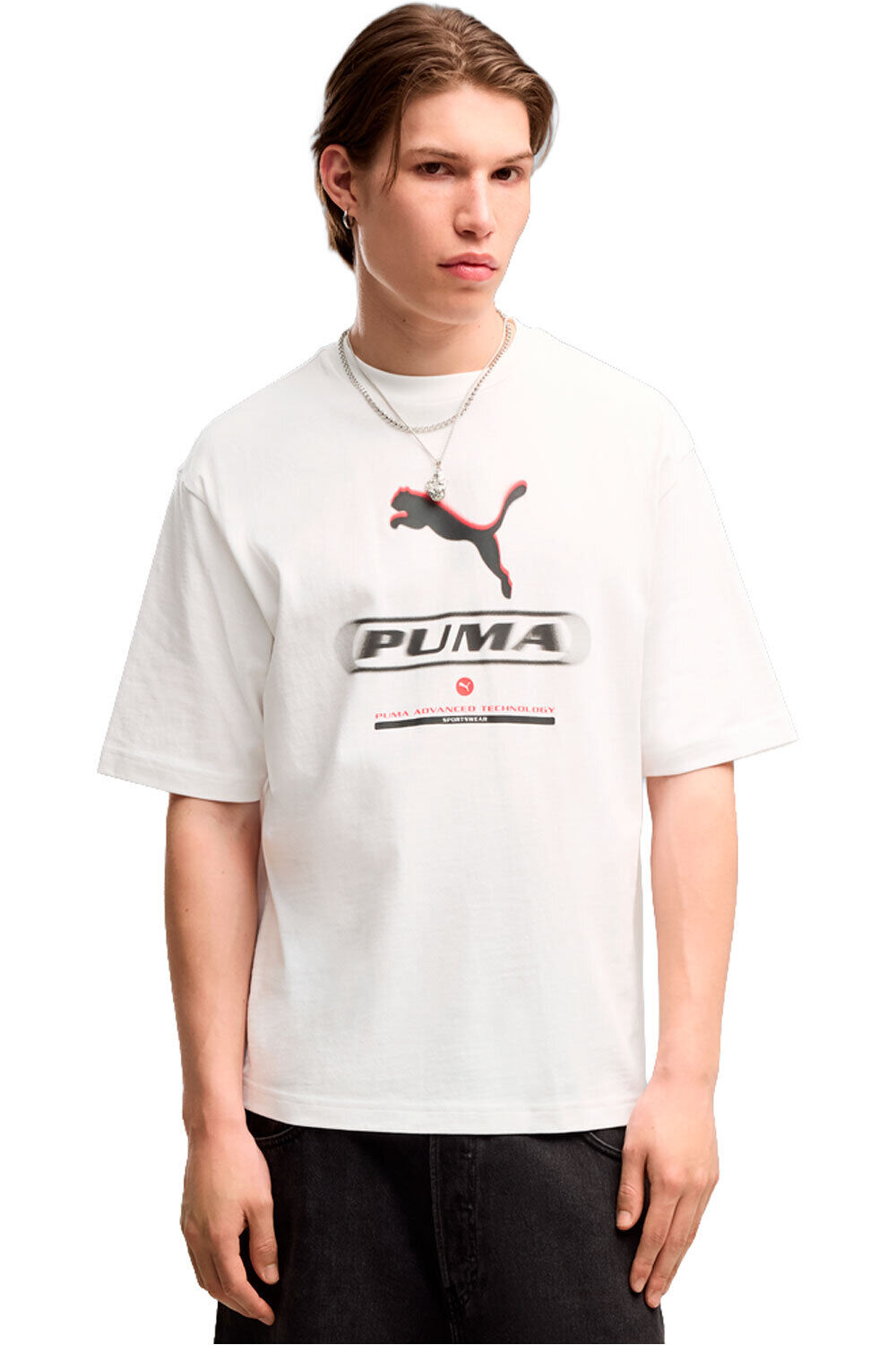 Puma camiseta manga corta hombre PUMA SPORT Street Bo vista frontal