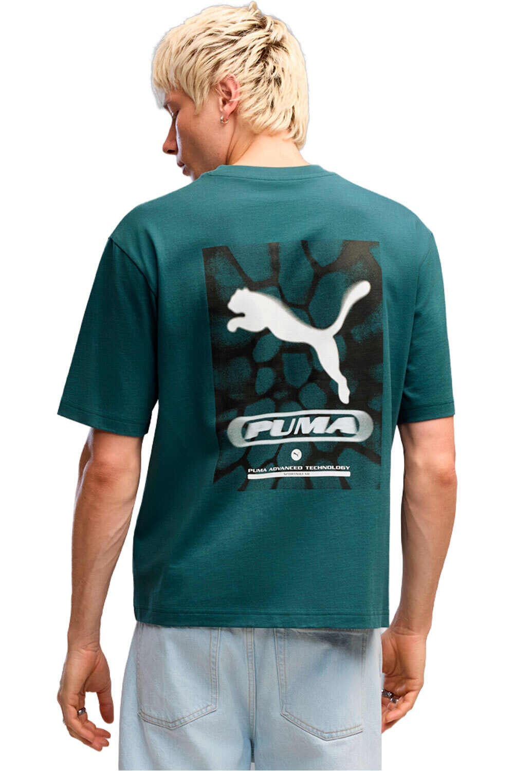 Puma camiseta manga corta hombre PUMA SPORT Street Bo vista trasera