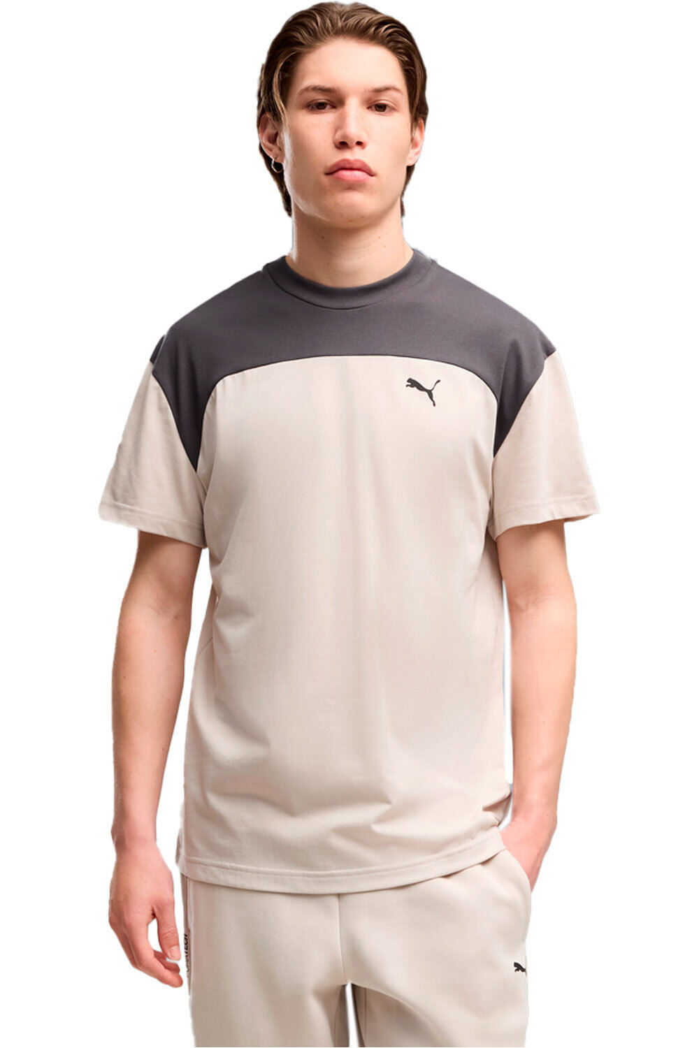 Puma camiseta manga corta hombre PUMATECH Essentials vista frontal