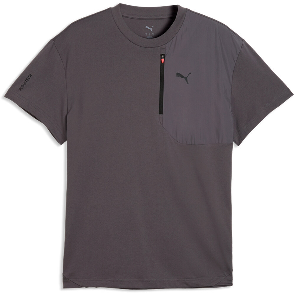 Puma camiseta manga corta hombre PUMATECH Pocket Tee vista detalle