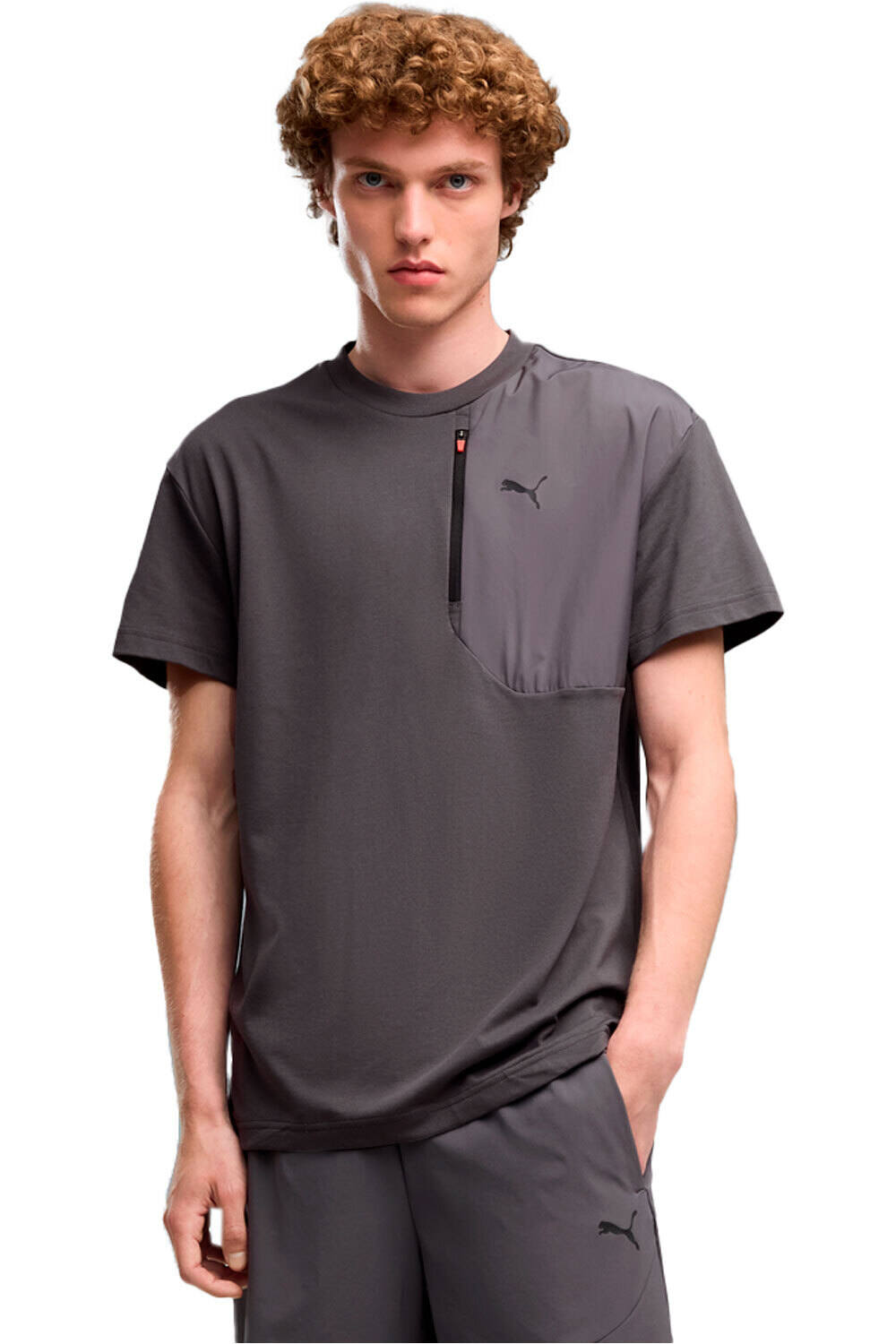 Puma camiseta manga corta hombre PUMATECH Pocket Tee vista frontal