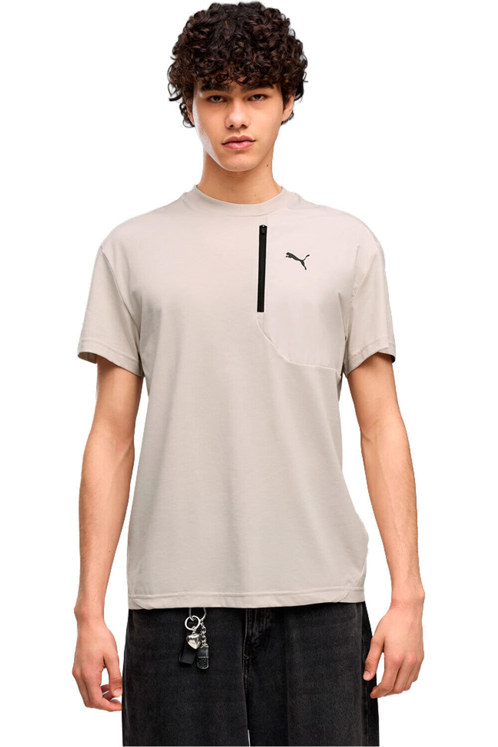 Puma camiseta manga corta hombre PUMATECH Pocket Tee vista frontal