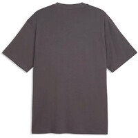 Puma camiseta manga corta hombre PUMATECH Relaxed Gra vista trasera