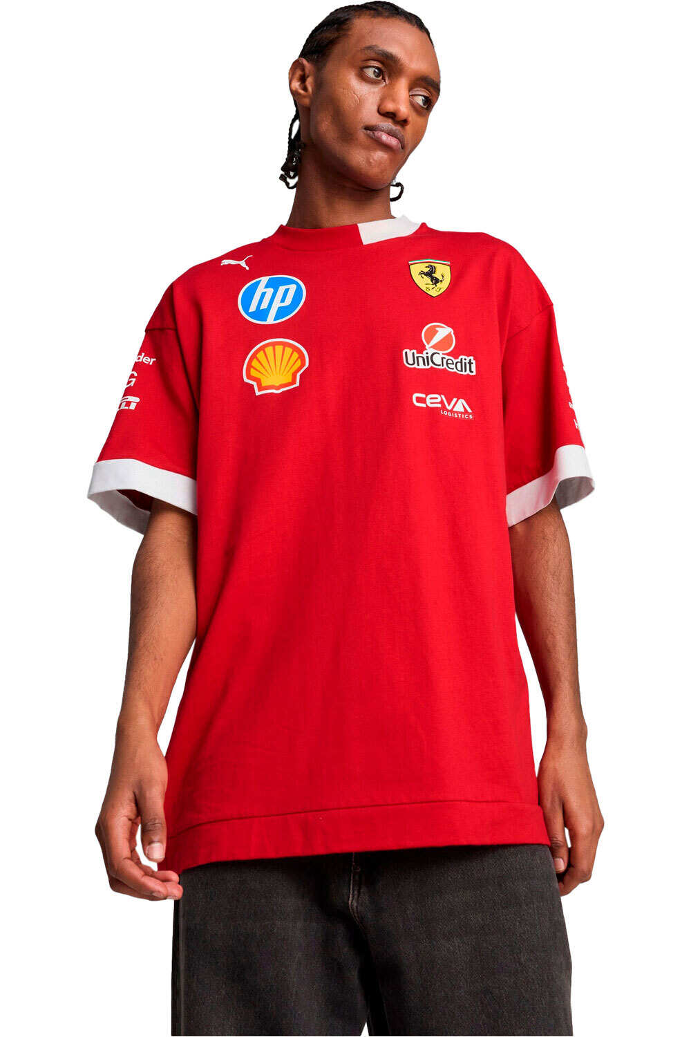 Puma camiseta manga corta hombre SF Drivers Tee vista frontal