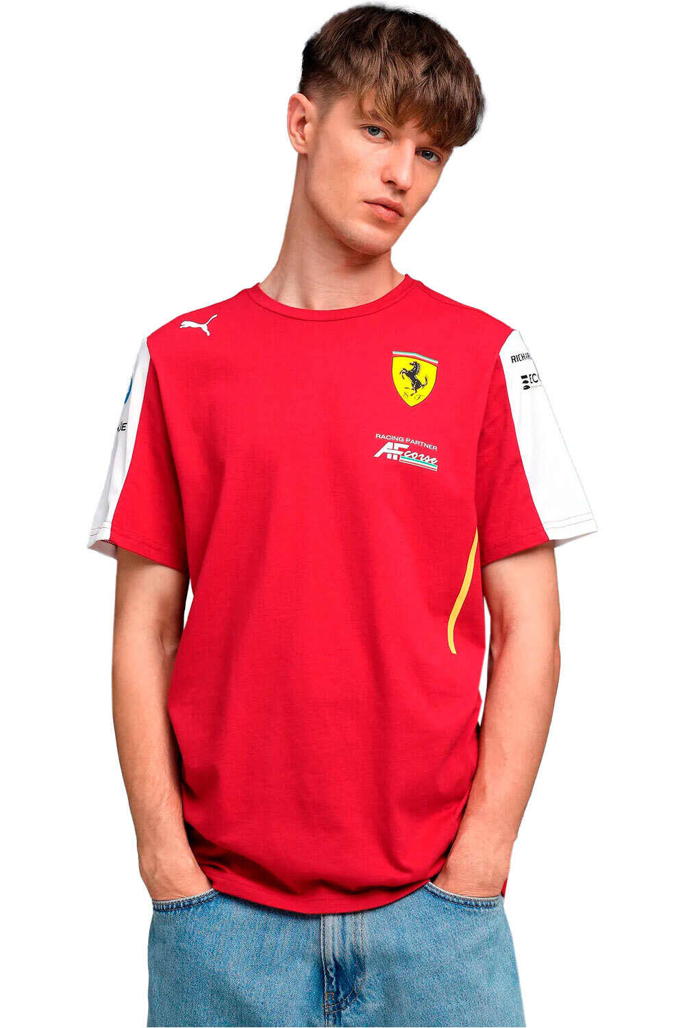 Puma camiseta manga corta hombre SF LMH Replica Tee vista frontal