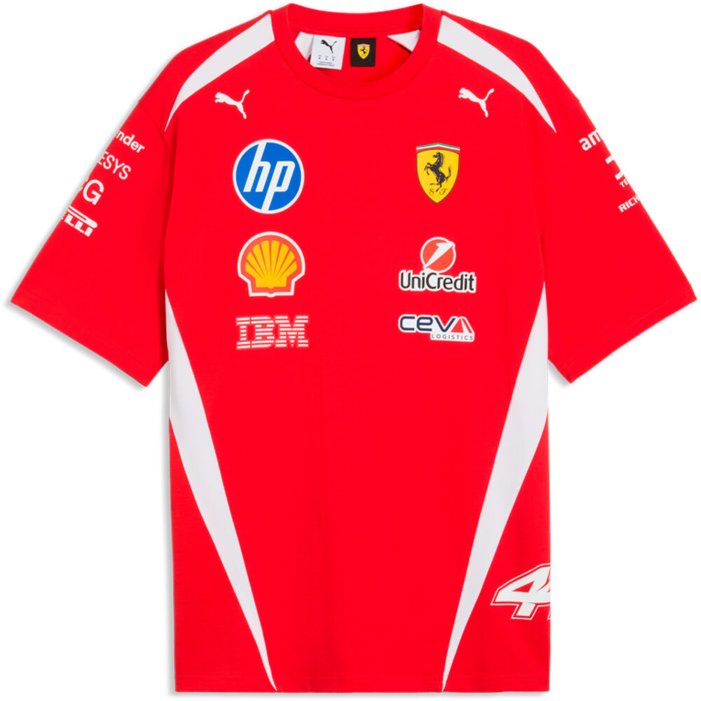 Puma camiseta manga corta hombre SF Replica Drivers A vista detalle