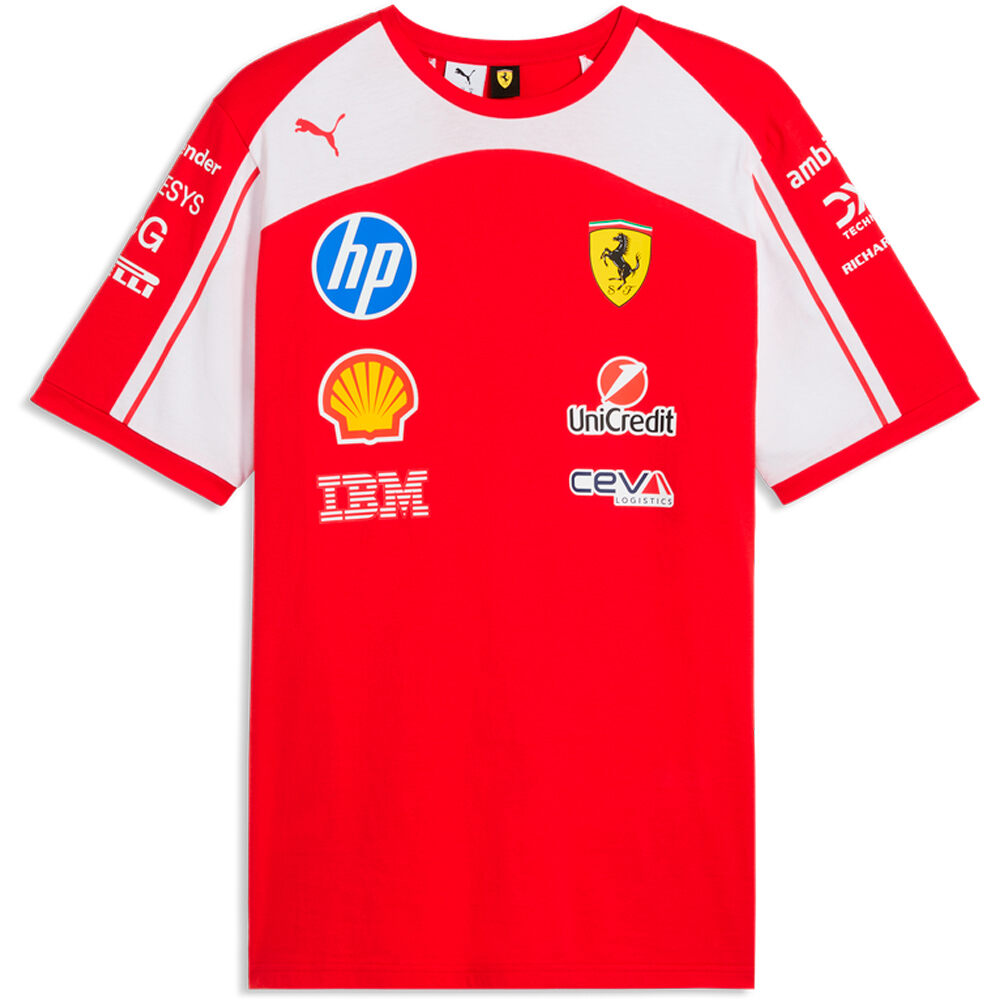 Puma camiseta manga corta hombre SF Replica Tee vista detalle