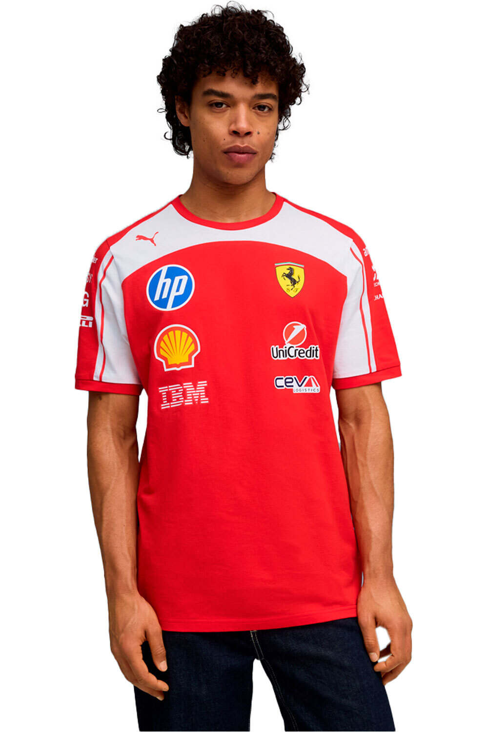 Puma camiseta manga corta hombre SF Replica Tee vista frontal