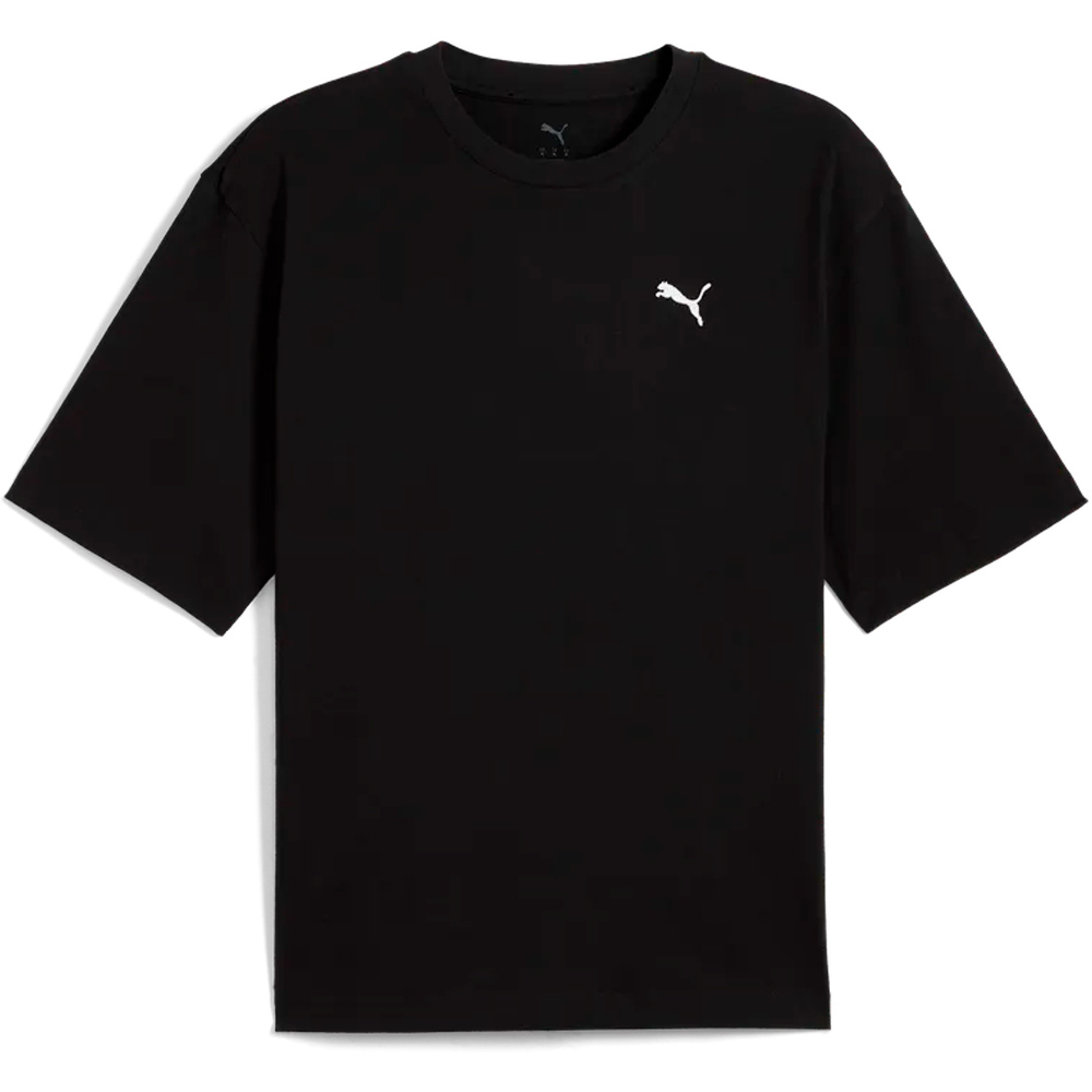 Puma camiseta manga corta hombre WARDROBE ESS Boxy Te vista detalle