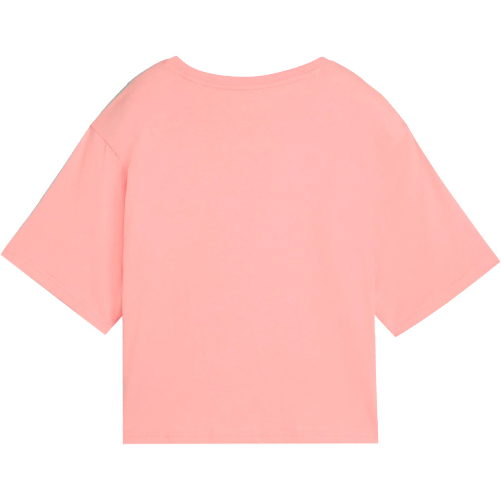Puma camiseta manga corta mujer ESS Cropped No. 1 Logo Relaxed Tee 03