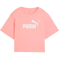 Puma camiseta manga corta mujer ESS Cropped No. 1 Logo Relaxed Tee vista detalle