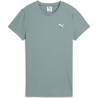 Puma camiseta manga corta mujer ESS ELEVATED Rib Tee vista detalle
