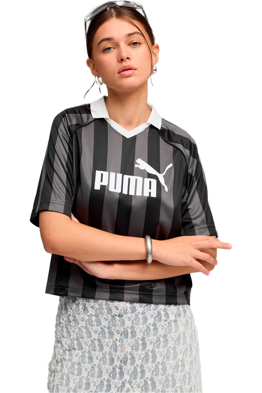 Puma camiseta manga corta mujer ESS Jersey vista frontal