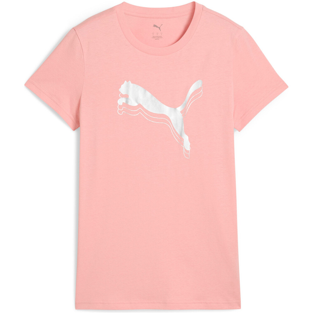 Puma camiseta manga corta mujer ESS METALLIC Tee vista detalle