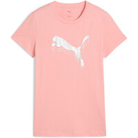 Puma camiseta manga corta mujer ESS METALLIC Tee vista detalle