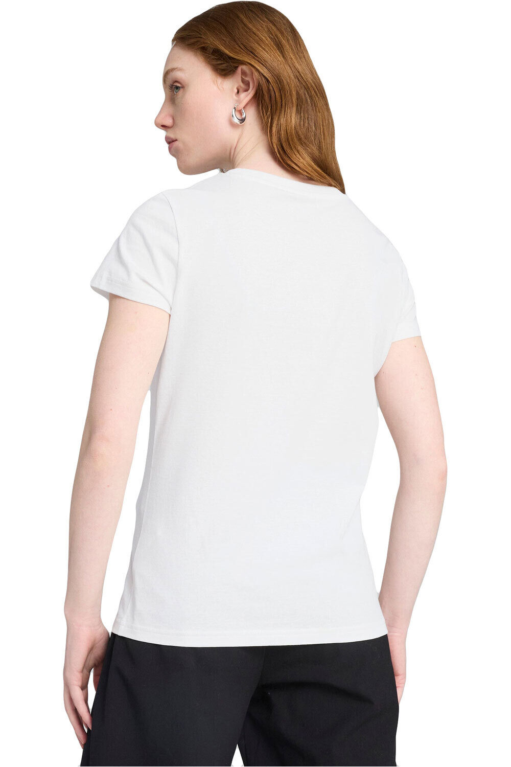 Puma camiseta manga corta mujer ESS METALLIC Tee vista trasera