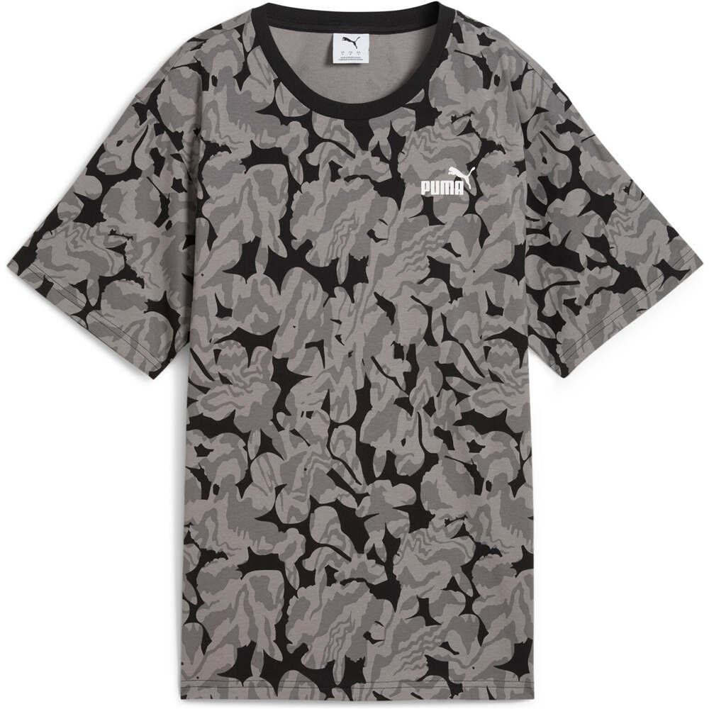 Puma camiseta manga corta mujer ESS NATURE 2.0 Relaxed AOP Tee vista detalle