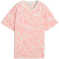 Puma camiseta manga corta mujer ESS NATURE 2.0 Relaxed AOP Tee vista detalle