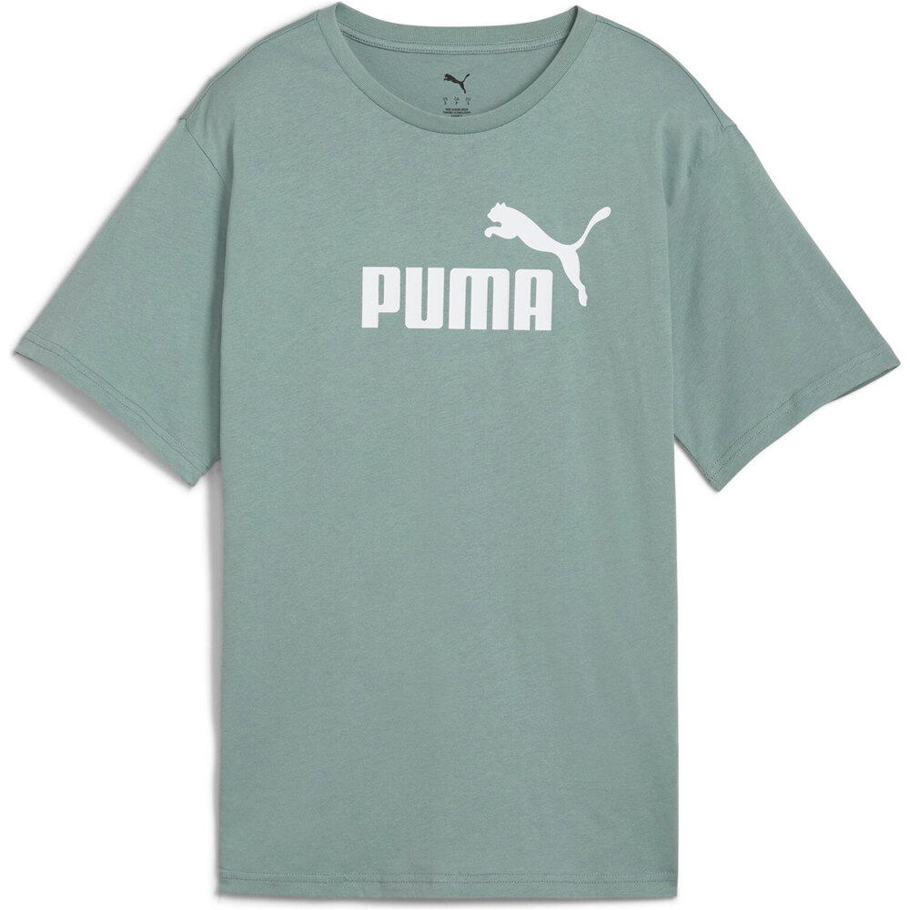 Puma camiseta manga corta mujer ESS No. 1 Logo Relaxed Tee vista detalle