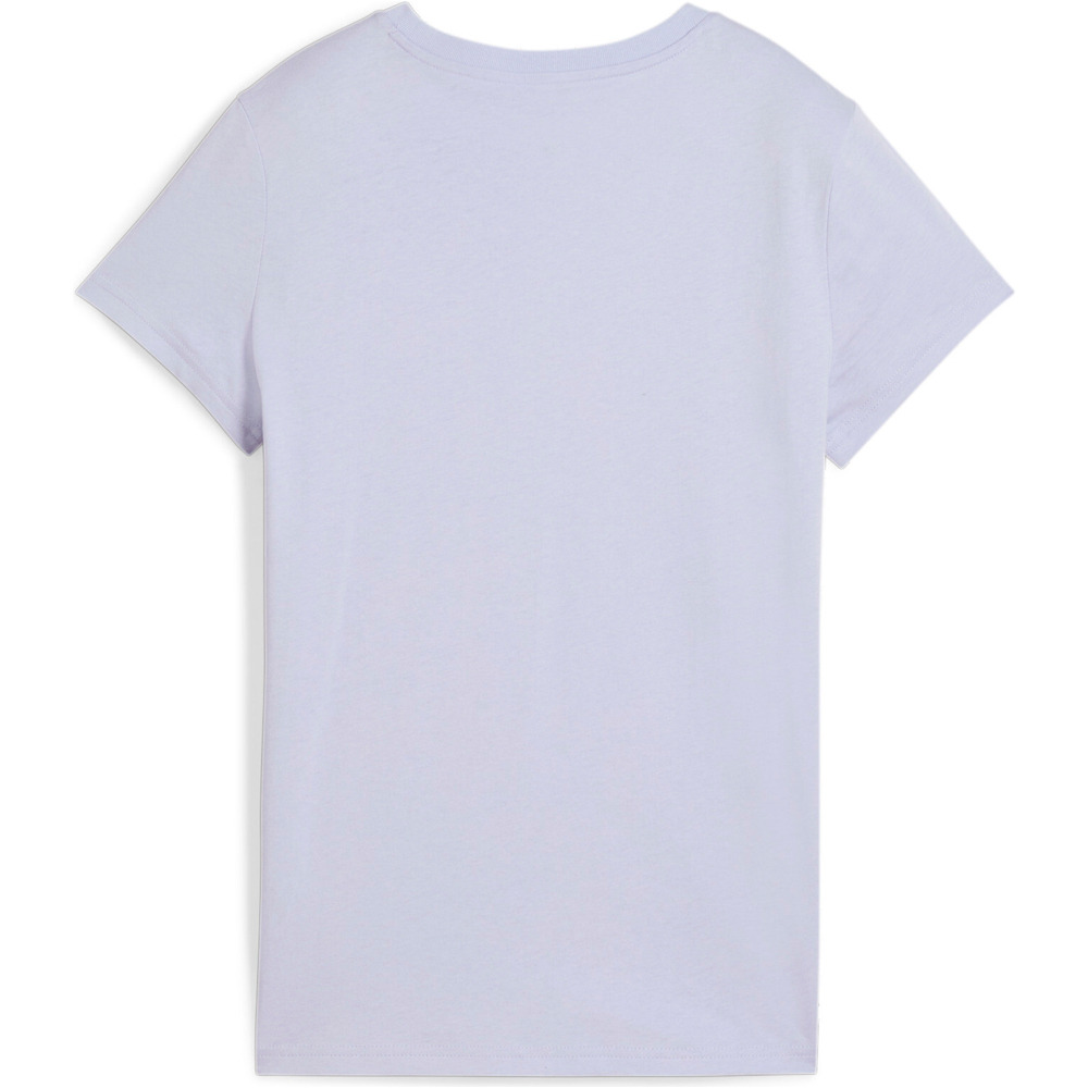 Puma camiseta manga corta mujer ESS Small No. 1 Logo vista trasera