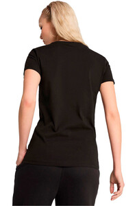 Puma camiseta manga corta mujer ESS Small No 1 Logo vista trasera