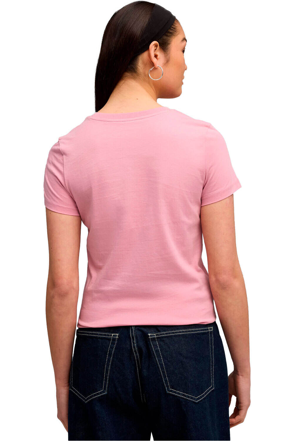 Puma camiseta manga corta mujer ESS Small No. 1 Logo vista trasera