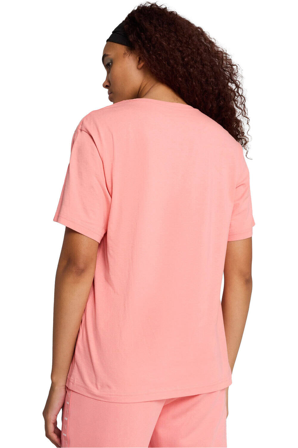 Puma camiseta manga corta mujer ESS TAPE Relaxed Tee vista trasera