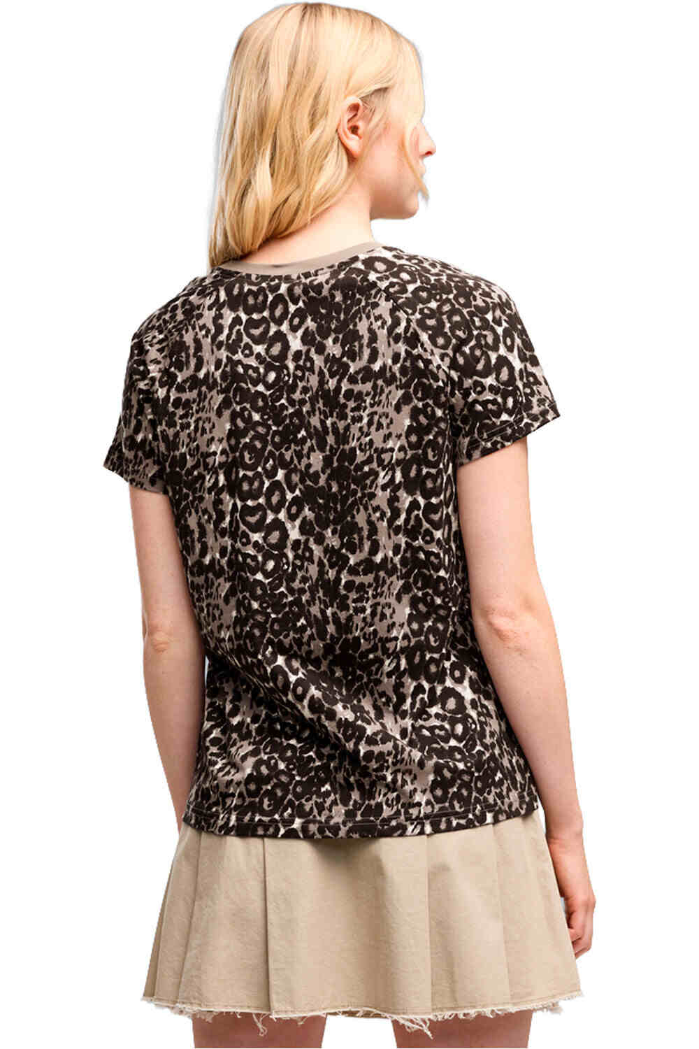 Puma camiseta manga corta mujer GRAPHICS ANIMAL Stan vista trasera