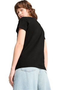 Puma camiseta manga corta mujer GRAPHICS Floral Cat Logo Tee vista trasera