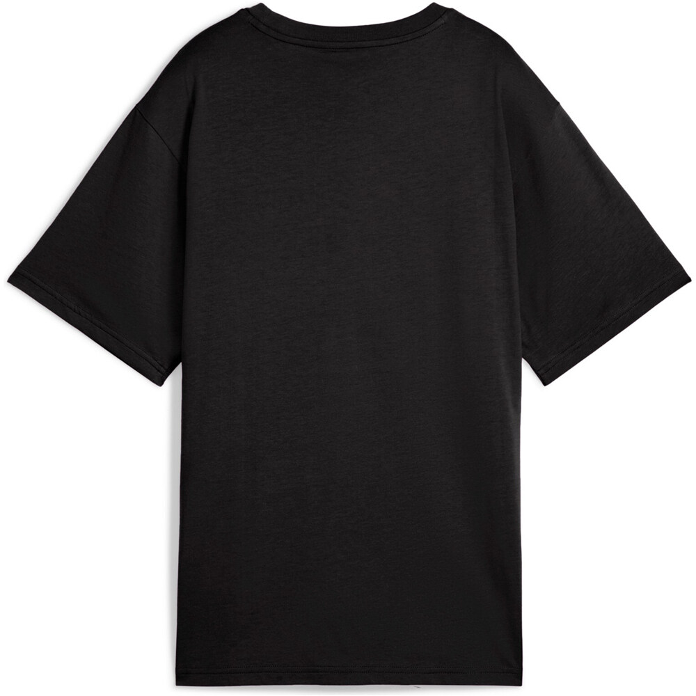 Puma camiseta manga corta mujer GRAPHICS Stacked No. 1 Logo Relaxed Tee 04