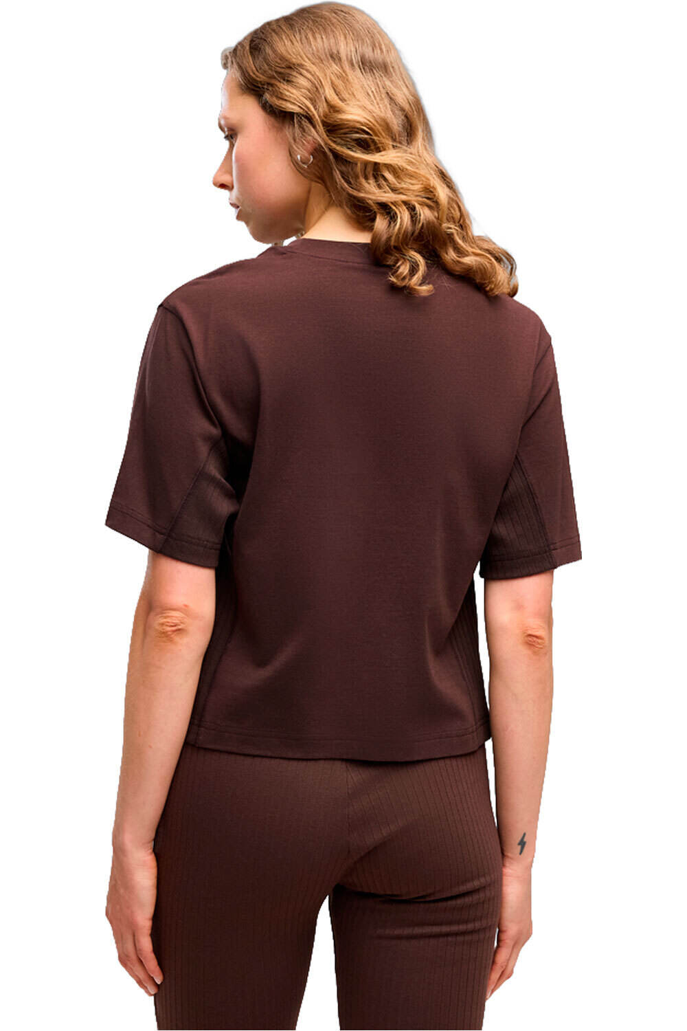Puma camiseta manga corta mujer HER Relaxed Tee vista trasera