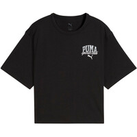 Puma camiseta manga corta mujer PUMA CLASS Relaxed Crop Tee vista detalle