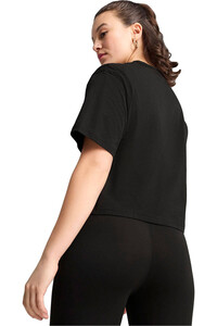 Puma camiseta manga corta mujer PUMA CLASS Relaxed Crop Tee vista trasera