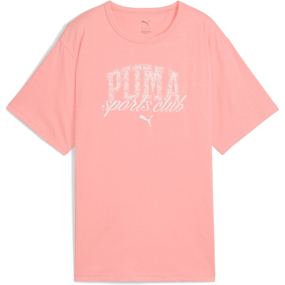 Puma camiseta manga corta mujer PUMA CLASS Relaxed Tee vista detalle