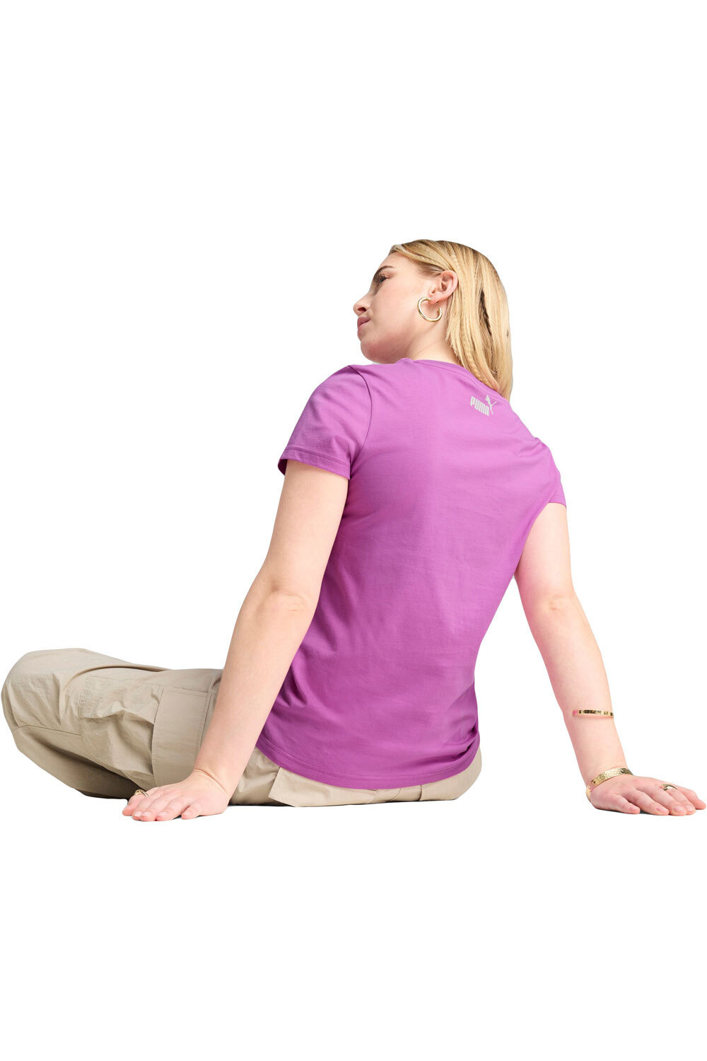 Puma camiseta manga corta mujer PUMA SPORT Graphic Tee vista trasera