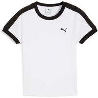 Puma camiseta manga corta mujer T7 Slim Tee 04