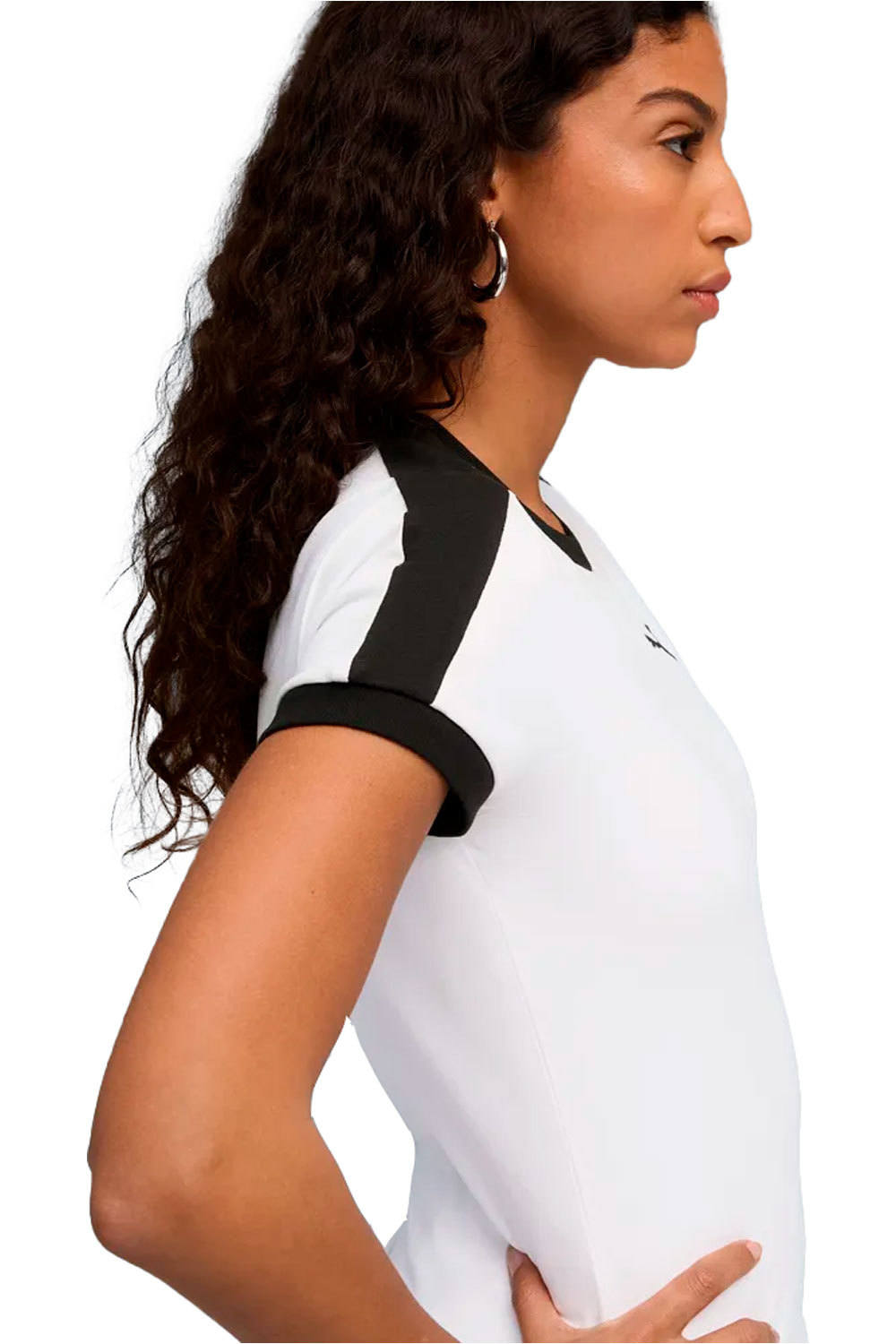 Puma camiseta manga corta mujer T7 Slim Tee vista detalle