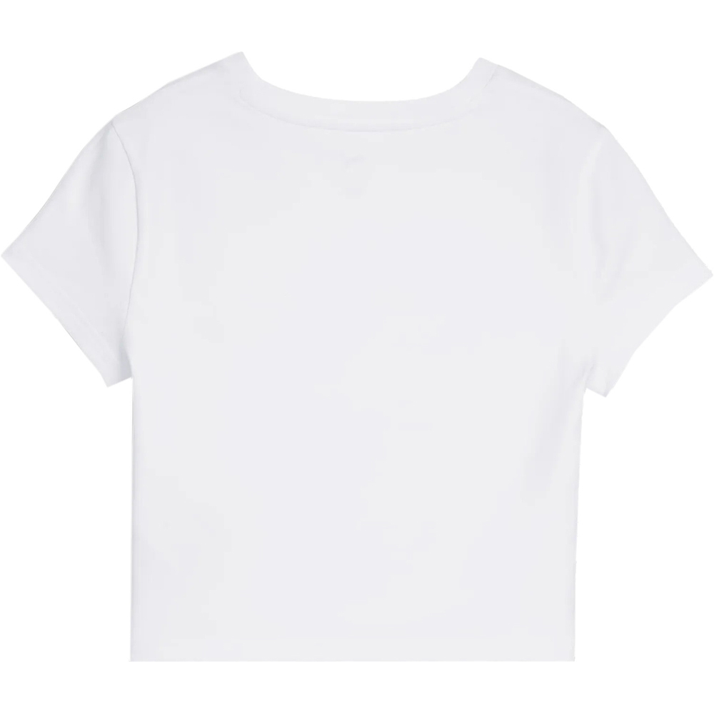 Puma camiseta manga corta mujer WARDROBE ESS Cut-Out Baby Tee vista trasera