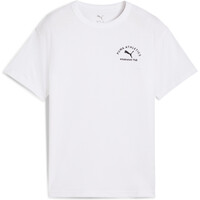 Puma camiseta manga corta niña CLASS Relaxed T vista frontal