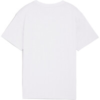 Puma camiseta manga corta niña CLASS Relaxed T vista trasera